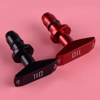 

DWCX Car Billet Oil Dipstick Dip Stick Handle Fit for Ford Mustang GT V8 1999-2002 2003 2004 2005 2006 2007 2008 2009 2010 2011