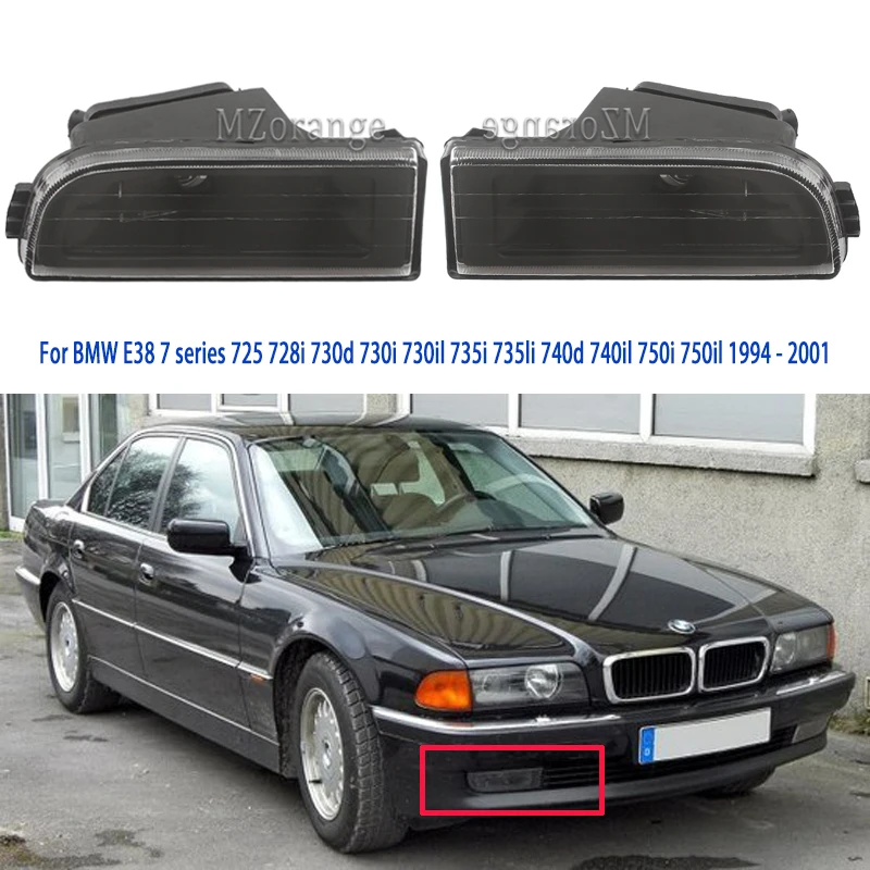 Туман светильник s Для BMW E38 туман светильник 1994-2001 728i 730d 730i 735i 740d 750i туман светильник DRL головной светильник s головной светильник Противотуманные огни туман светильник s