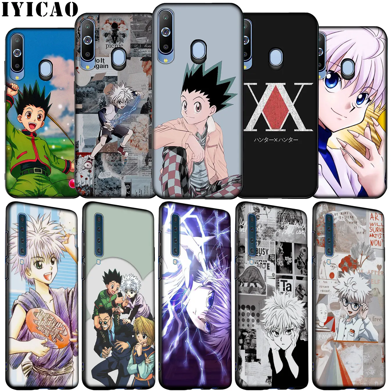 Аниме Hunter x Killua Zoldyck мягкий чехол для Samsung Galaxy A70 A50 A60 A40 A30 A20 A10 M10 M20 M30 M40 A20E |