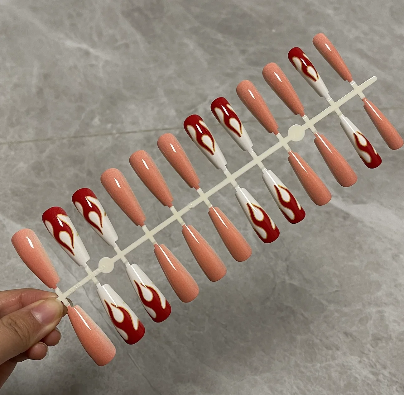 Long False Nails Tips