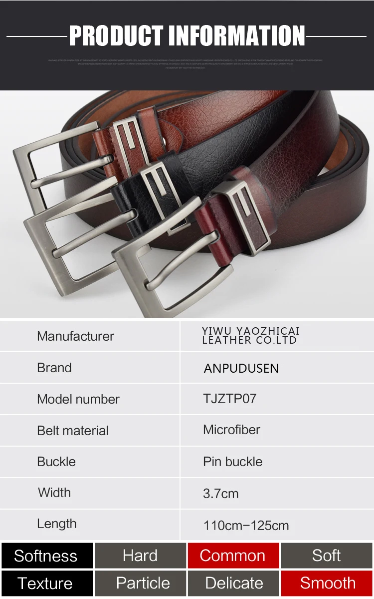 ANPUDUSEN 2021 New Styles Hot Selling Man Belt Faux Leather Alloy Pin Buckle Matel Ring Men Belt for Male Jeans mens designer belts