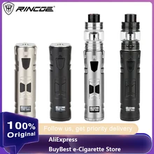 Rincoe Mechman 80 Вт TC комплект с 4,5 мл сетчатым резервуаром, портативный набор электронных сигарет, Vape, питание от аккумулятора 18650, Vs Drag 2/Shogun