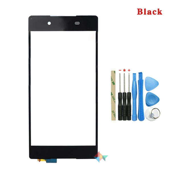 Высокое качество 5," для sony Xperia Z5 Premium Z5P Z5 Plus E6833 E6853 E6883 сенсорный экран дигитайзер Переднее стекло объектив сенсорная панель - Цвет: Black With Tool