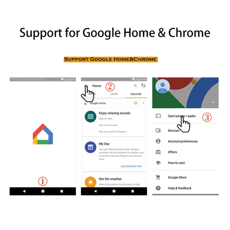 TV Stick 5G 2.4G Wireless Wifi HDMI-compatible G7S Display For Miracast Airplay DLNA Dongle Anycast For Google Home 2