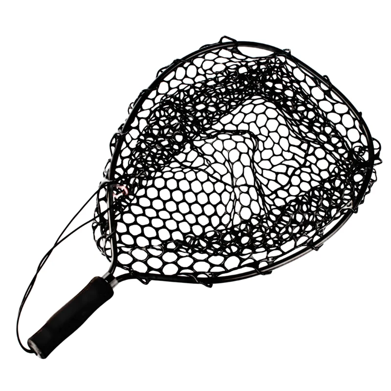 HOT Fishing Nets Ultra Light Aluminum Alloy Road Asia Dip Net Landing ...