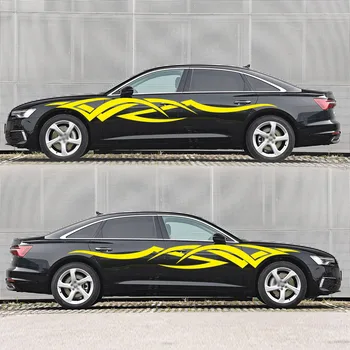 

Long Stripe Car Sticker Graphics Decoration Waterproof Replacement Reliable