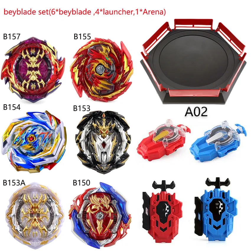 Новинка набор волчков B165 Beyblades стартер Bey Blade blades металлический комплект