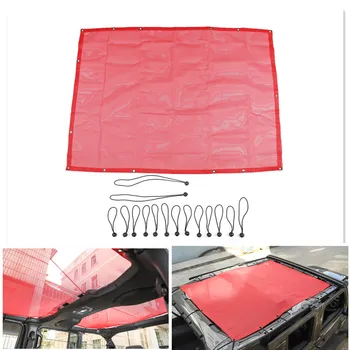 

Sunshade Cover for Jeep Wrangler JL 2018 Up Top Rear Trunk Sunshade Anti UV Sun Protection Mesh Net Protection Car Stylin