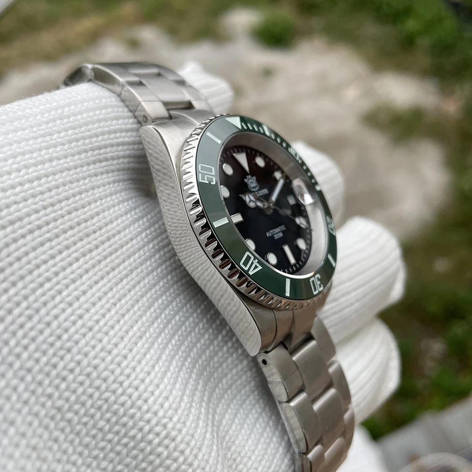 メンズダイバーウォッチ,サファイアガラス,bgw9,発光nh35自動