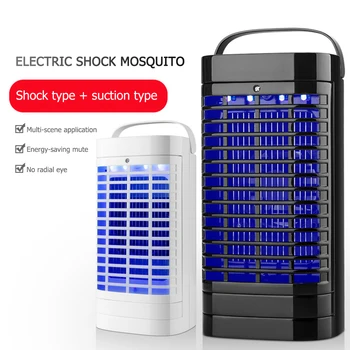 

EU/US Plug LED Mosquito Killer Lamp Electric UV Night Light Mosquito Killer Lamp No Noise No Radiation Home Zapper Trap Catcher