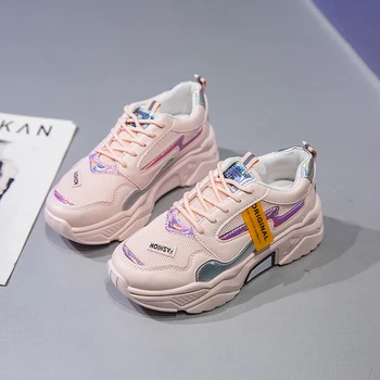 

Leishen 2020 Women Shoes New Sneakers Fashion Casual Camfortable Women Vulcanize Shoes Flat Platform Footwear Femme Krasovki