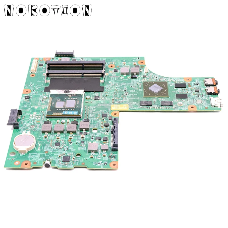 NOKOTION CN-0K2WFF 0K2WFF K2WFF для Dell Inspiron 15R N5010 Материнская плата ноутбука 48.4HH01.011 HM57 HD4650 видео карты Бесплатная Процессор