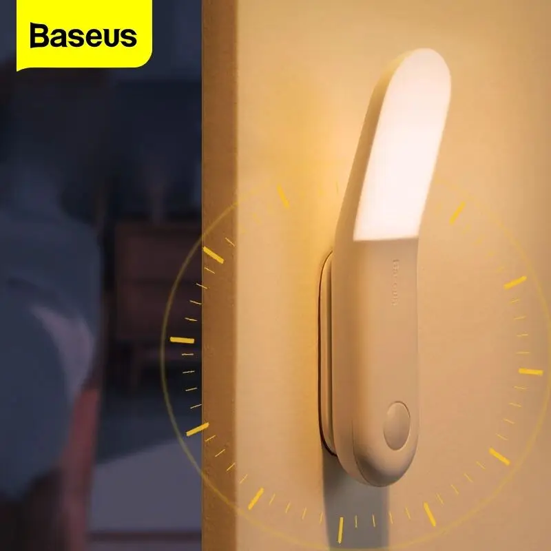 Автоматический индукционный Светодиодная лампа для лестничной клетки Baseus