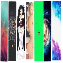 Профессиональный профессиональный скейтборд, 23*84 см, мультиграфический Griptape, Лонгборд, скутер, скейтборд, наждачная бумага, клейкая лента, грубая