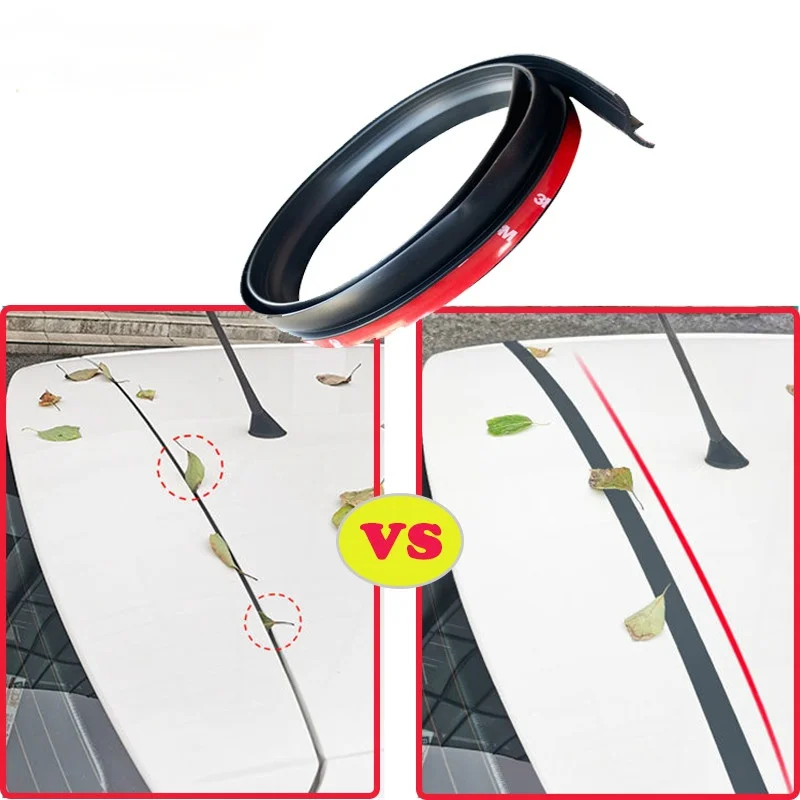 Door Window Sealing Strip Car Trunk Lid Gap Rubber Sealing Strip 1.6m For Toyota Chr Corolla E150 Aygo Yaris Avensis T25 T27 Hilux Land FJ Cruiser 200