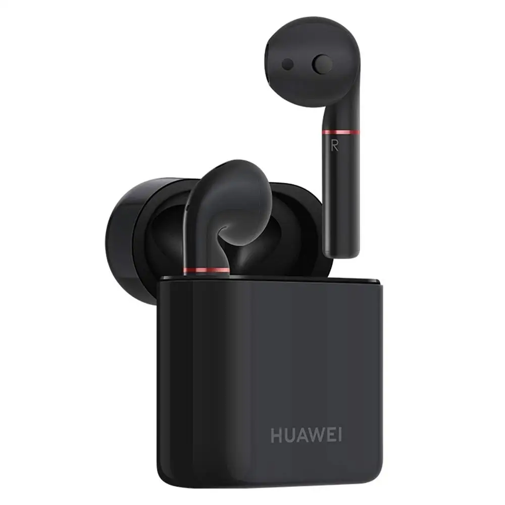 HUAWEI TWS FreeBuds 2 FreeBuds 2 Pro Bluetooth 5,0 Беспроводные наушники с микрофоном Музыка сенсорный водонепроницаемый гарнитура Handfree динамический - Цвет: FreeBuds 2  Black