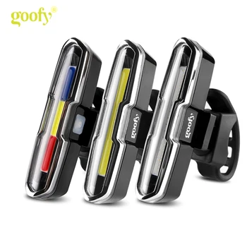 

120Lumens USB Rechargeable Front Rear Bicycle Light Lithium Battery LED Bike Taillight Cycling Helmet Light Lamp Mount Bicycle