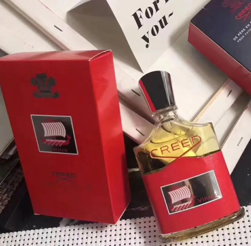 Высокое качество Мужские стойкие духи Creed Aventus французский Парфюмированная вода спрей мужской аромат Одеколон - Цвет: Красный