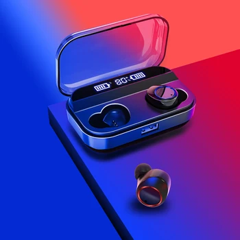 

Robotcube X11 TWS Bluetooth 5.0 Earbuds Power Display Wireless Sport Earphone HIFI Music Headset with MIC For iOS&Android