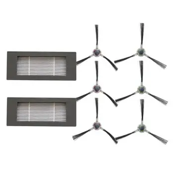 

XMX-Replacement Side Brush+Filter For Ecovacs Deebot Ozmo 930 Robotic Vacuum Cleaners
