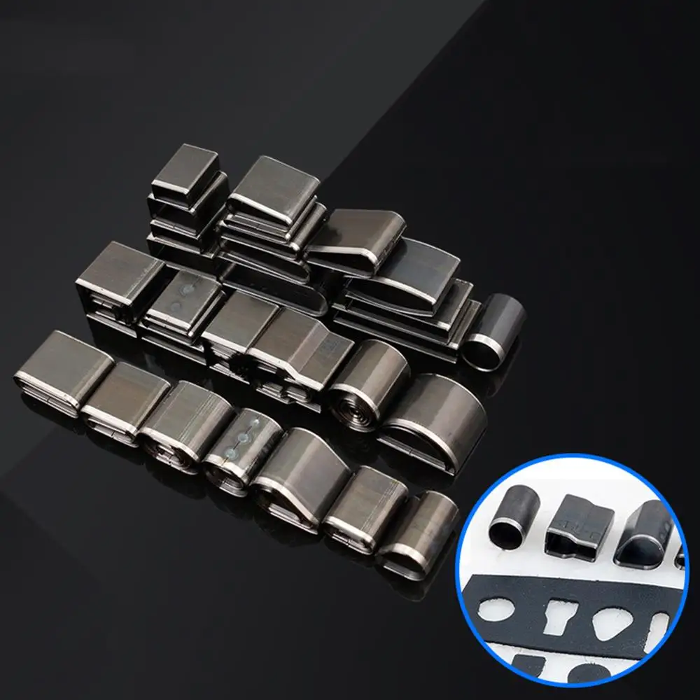 Leather Hole Punch 24/39/52/55Pcs Shaped Style One Hole Hollow Punch Cutter Set Punching Tool for Leather Belt Phone Holster Leather Craft DIY Tool