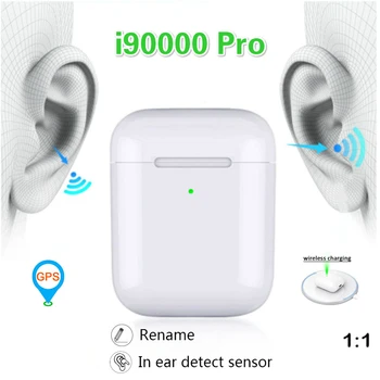 

I90000 Pro TWS Wireless Bluetooth Earphone Rename GPS Loation Mini Stereo Headset Earbuds PK I12 I500 I2000 I9000 Pro Earphone