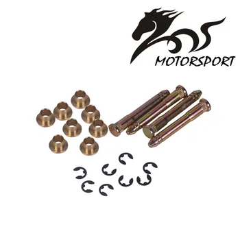 

Zinc Plated Steel Door Hinge Pin & Bushing Repair Kit for Honda Civic Accord CR-V CRX CX DX EX SI EG6 B16 D16 EK EG EH EJ OT241