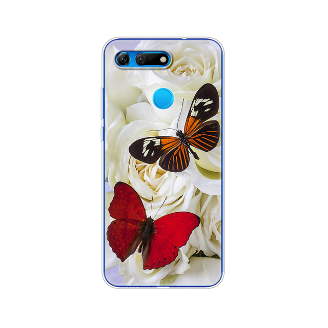 for Huawei Honor View 20 V20 Case TPU Funda Soft Silicone Cover For Honor V20 Capa Cute Animal pattern Silicone Phone
