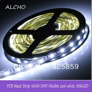 

1 Roll 5M 12V LED Strip Light 5050 White color Diode Tape LED Lamp Home Holiday Decoration IP20 NO-Waterproof