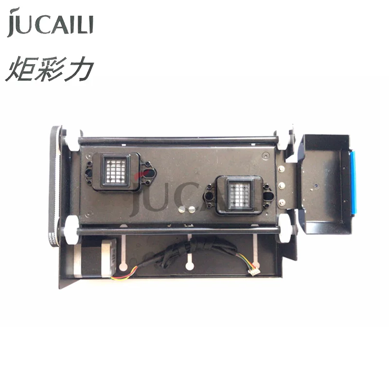 

Jucaili high quality xp600/DX5/DX7/5113 inkjet Printer Double Head Cap Station Pump Assembly single/double motor ink stack