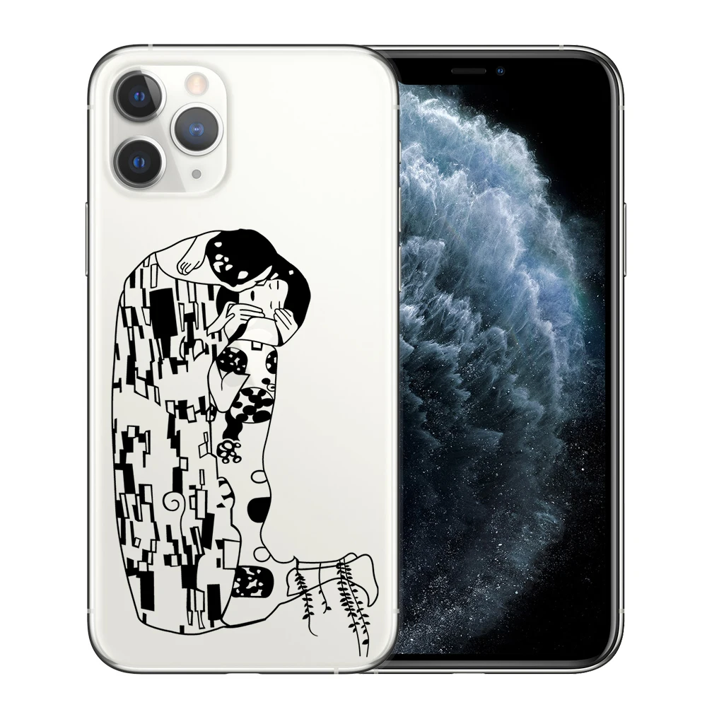 Мягкий чехол из ТПУ для iPhone 11 Pro Max X XR Xs 6 6s 7 8 Plus|Бамперы| |