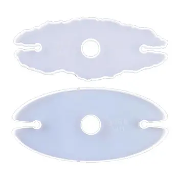 

Handmade Large Wine Glass Holder Silicone Resin Mold Bottle Shelf Storage Glass Tray Resin Mould Tools Art Crafts