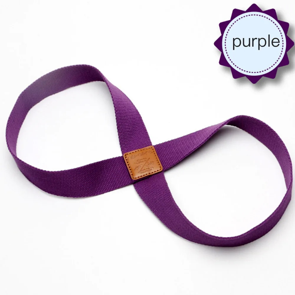 1PC Yoga Strap Belt Fitness Equipment Exercise Yoga Bands With Unlimited Stretch Band Gym Rope 20