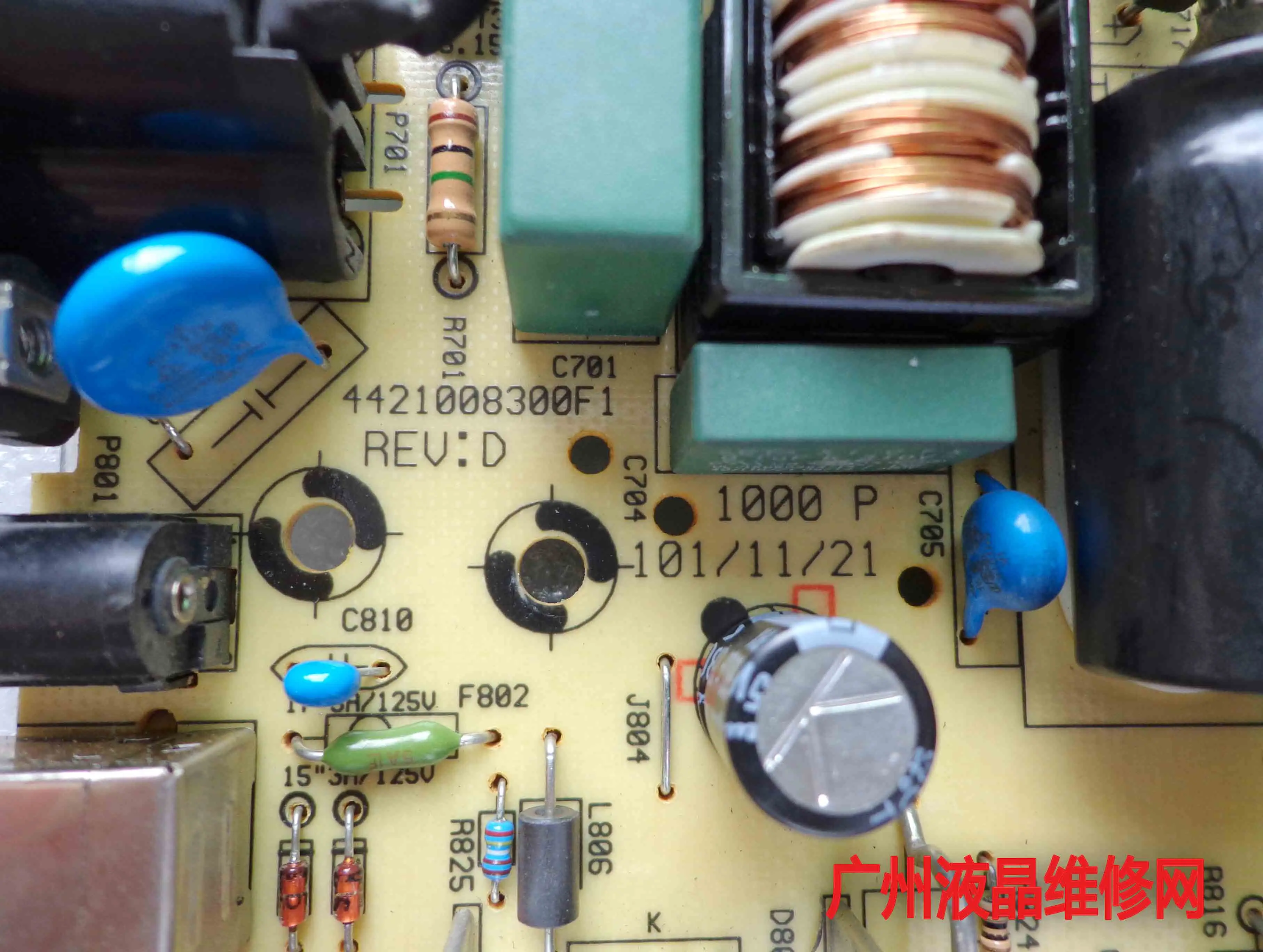 ET1215L-7CWA 4421008300F1 PB-1517 силовая плата источника питания доска