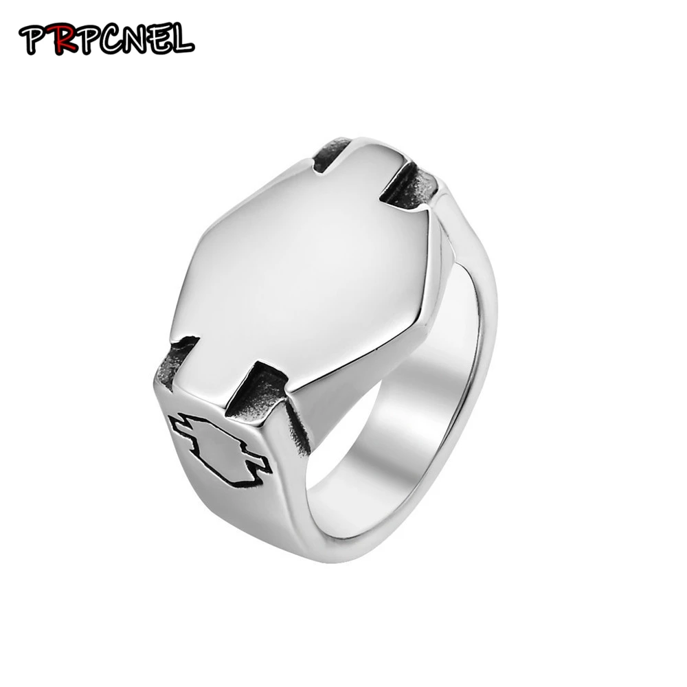

Men's Silver color Punk Rings corss Gold Color Hip Hop Rings For Men Party Fashion Jewelry Wholesale
