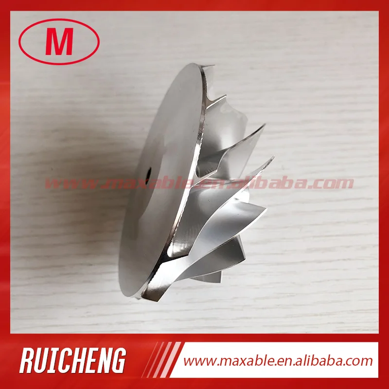 GTX3582 9833-2 62.45/82.36mm 11+0 blades turbocharger milling/aluminum 2618/billet compressor wheel