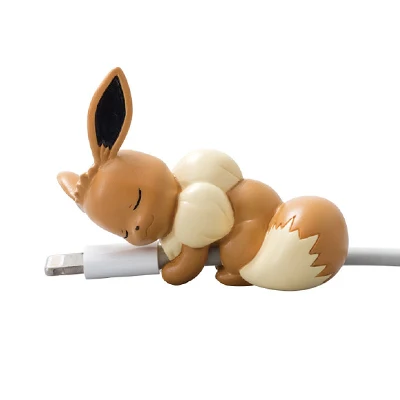 Милый крутой материал аниме Pokemoner кабель протектор протеже кабель для Iphone мультфильм кабель зарядный шнур друзья держать аксессуар - Цвет: 1 PCS F