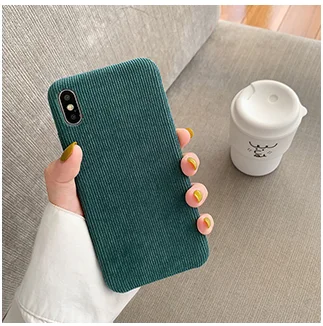 Роскошный модный тканевый чехол для телефона для iphone XR X XS Max чехол для iphone 7 8 6 6s plus с защитой от царапин жесткая задняя крышка из поликарбоната - Цвет: style 2