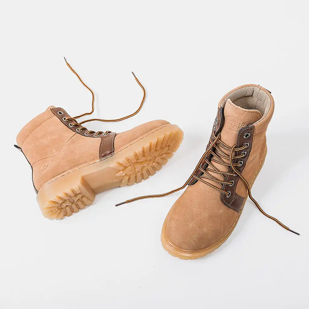 suede motorcycle boots