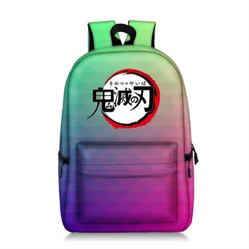 

Demon Slayer Kimetsu no Yaiba Backpack Tanjirou Giyuu 3D School Bags for Teenage Girls Boys Laptop Backpack Women Men Travel Bag