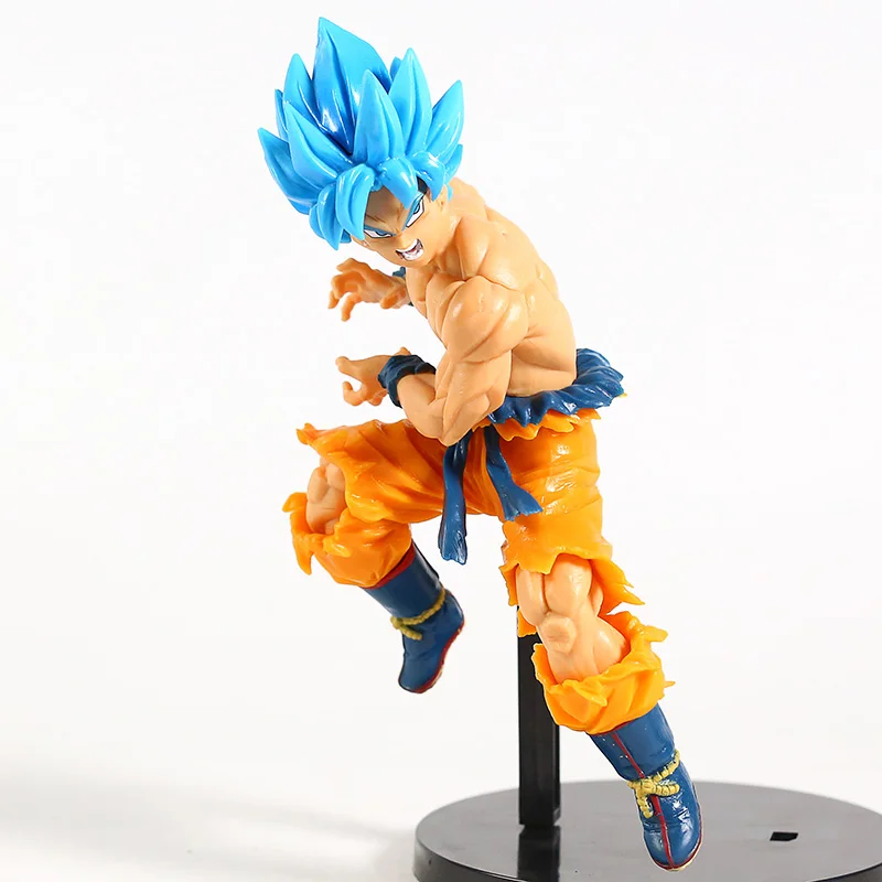 Dragon Ball супер фильм броли тег бойцов Гоку Вегета SSJ синие волосы ПВХ фигурка модель куклы игрушки