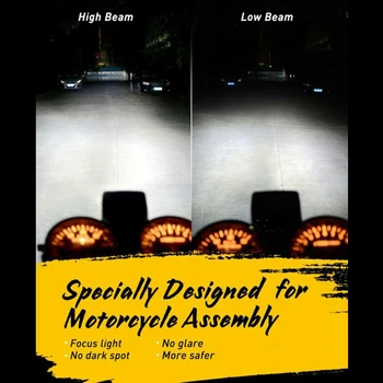 

Motorcycle Car lights 1600LM Super Bright High quality Universal H4 HB2