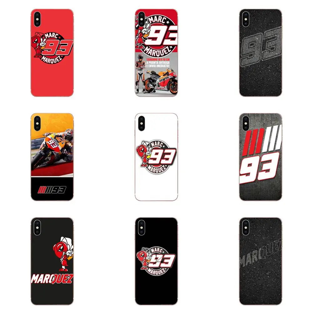 

Soft Cellphone Transparent Marc Marquez For Xiaomi Redmi Mi 4 7A 9T K20 CC9 CC9e Note 7 9 Y3 SE Pro Prime Go Play