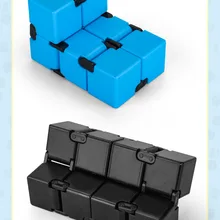 Pan Бесконечный Кубик Рубика Куб бесконечности расслабляющий переворачивающийся Кубик Рубика смягчающий давление анти-раздражительность квадратная игрушка