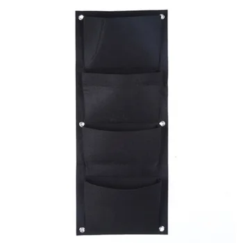 

Plant Bag Indoor and Outdoor Greening Felt Wall Hanging Planting Bag 4 Home Decoration Storage Bag