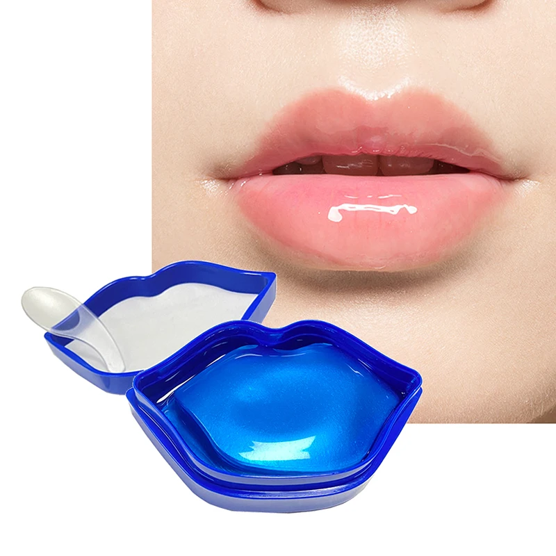 20pcs Crystal Collagen Lip Mask Beauty Pink Lip Patches Moisture