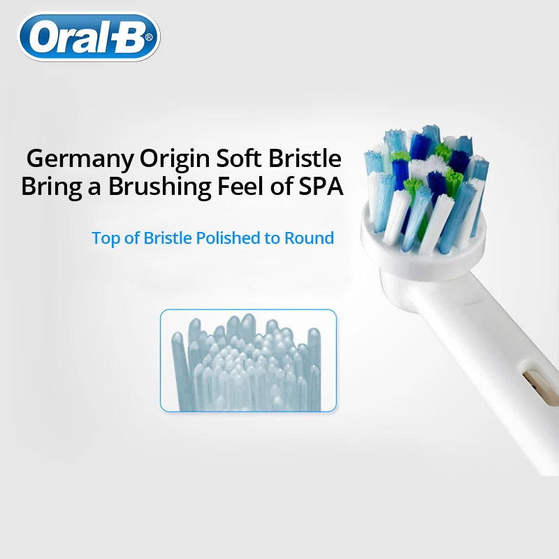 Oral B Electric Toothbrush Heads EB50 Cross Action Replacement Brush Head German Imported Genuine Original Oral B Brushing Heads