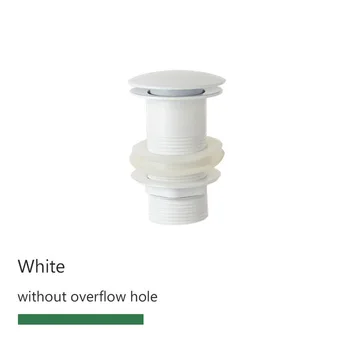 ห้องน้ําอ่างล้างหน้า Pop Up ท่อระบายน้ําเสียห้องน้ําก๊อกน้ําอุปกรณ์เสริมทองเหลือง Matt สีดํา/Chrome/Rose Gold/Brushed Gold 20