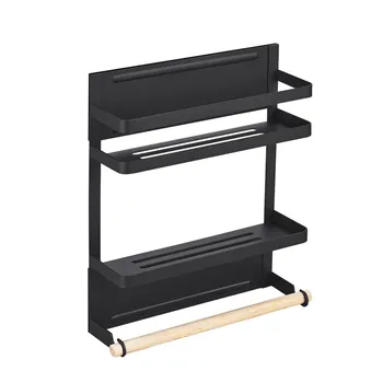 

HOT Magnetic Refrigerator Side Hanger Rack Spice Holder Storage Kitchen Tool NDS