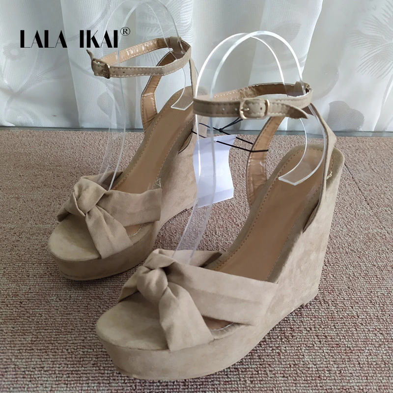 high heels with front platform